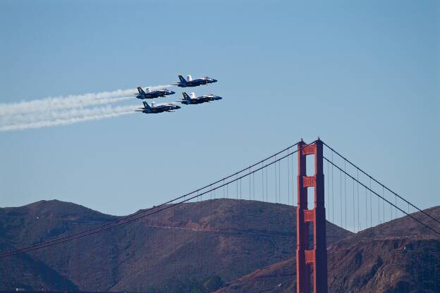 Blue Angels Golden Gate